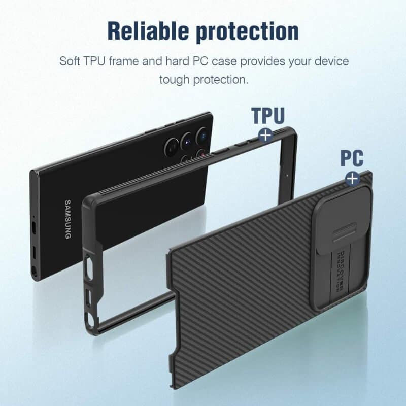 For Samsung Galaxy S25 Ultra Nillkin CamShield Pro MagSafe Compatible Case Cover For Samsung Galaxy S25 Ultra Nillkin CamShield Pro MagSafe Compatible Case Cover